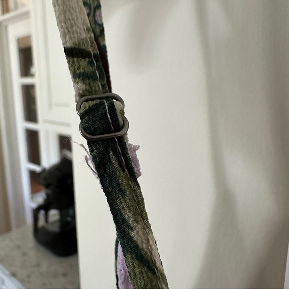 Jennifer Lopez Lilac/ Light Purple Tropical Floral Wrap Maxi Dress XS - Picture 6 of 14